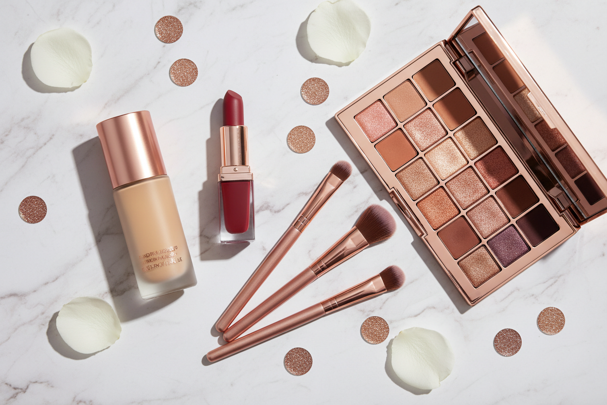 Makeup Flatlay